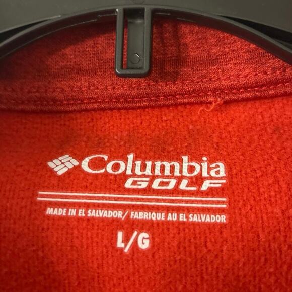 COLUMBIA Omni Wick Explorer Golf Vest Intense Red Size Large - Picture 7 of 9